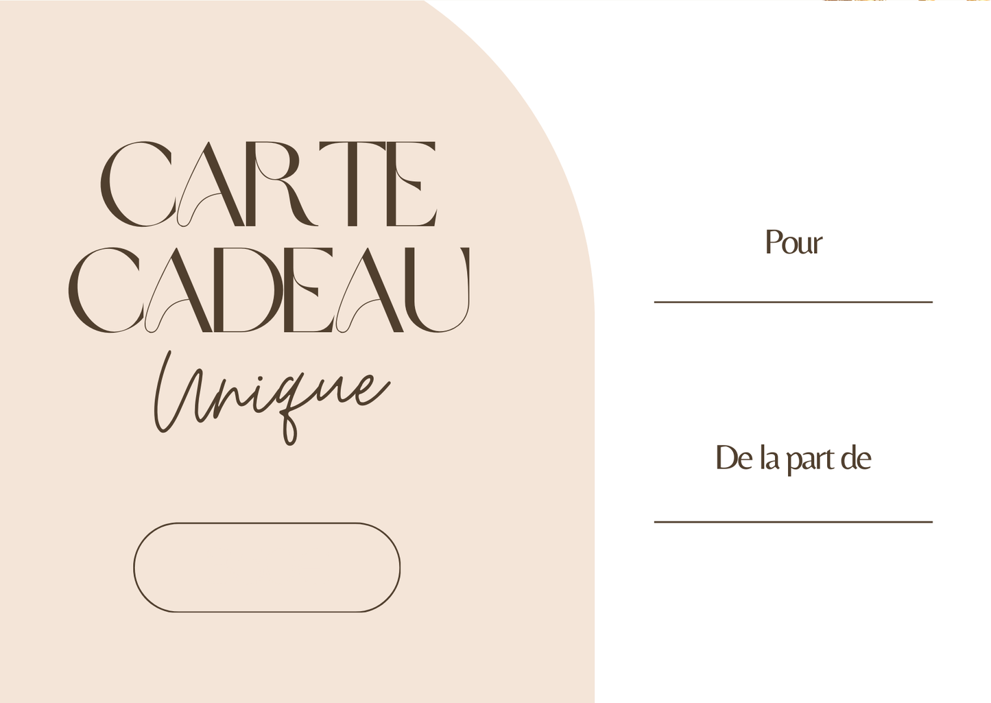 Carte cadeau