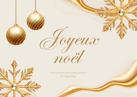 Carte cadeau Noël